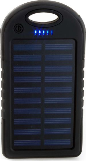 Powerbank PowerNeed 5000mAh z panelem solarnym 1.2W (S5000B) 4