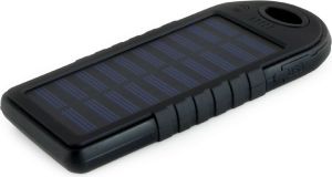 Powerbank PowerNeed 5000mAh z panelem solarnym 1.2W (S5000B) 5