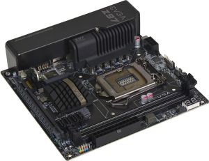 Płyta główna EVGA Z97 Stinger, Z97, DualDDR3-2666, SATA3, USB 3.0, GBLAN, HDMI, DP, mITX (111-HR-E972-KR) 4