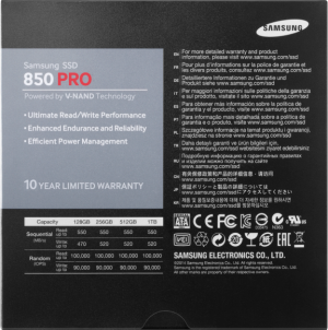 Dysk SSD Samsung 256 GB 2.5" SATA III (MZ-7KE256BW) 9