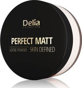 Delia Perfect Matt Puder sypki nr. 43 Transparent 20g 1