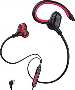 Słuchawki Baseus Gamo C18 Czarne (BSU899RED) 2