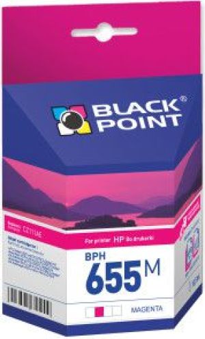 Tusz Black Point BPH655M (HP 655 CZ111AE) magenta 1