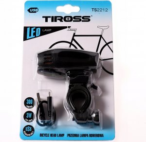 Tiross Lampka rowerowa Tiross TS-2212 1