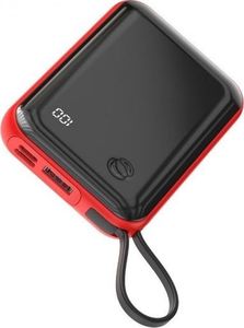 Powerbank Baseus Mini S USB-C 10000 mAh Czarno-czerwony 1