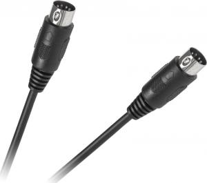 Kabel DIN - DIN 1.2m czarny (KPO2791-1,2) 1