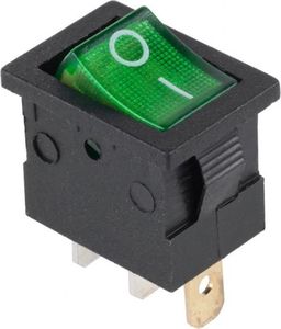 LechPol Złącze przeł.MK1011 podś.zielony 15A/12V 2