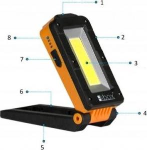 Libox Latarka akumulatorowa warsztatowa LB0183 LIBOX 4