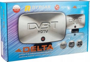 Antena RTV Zelmart Antena DVB-T 2w1 zewnętrzna i wewnętrzna Delta producent polski 5