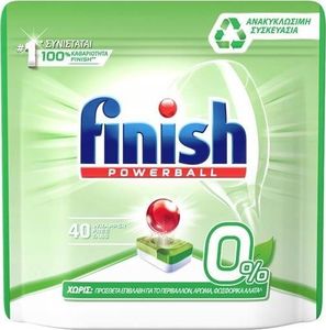 Finish FINISH_Powerball All In 1 Zero tabletki do mycia naczyń w zmywarkach 40szt 1