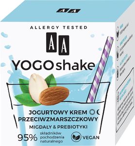 AA Krem do twarzy Yogo Shake Migdały&Prebiotyki przeciwzmarszczkowy 50ml 1