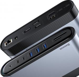 Stacja/replikator Baseus Working Station USB-C (CAHUB-DG0G) 3