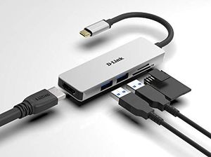 Stacja/replikator D-Link 5w1 USB-C (DUB-M530) 3