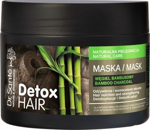 Elfa Pharm Dr.Sante Detox Hair Maska regenerująca do włosów z węglem bambusowym 300ml 1