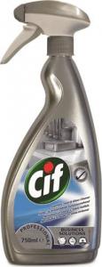 Staples CIF Płyn do czyszczenia PROFESSIONAL STAINLESS STEEL&GLASS CLEANER 750 ml 1
