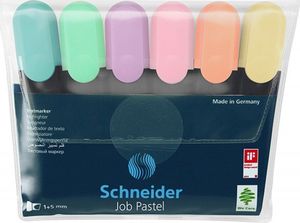 Schneider Zestaw zakreślaczy Job Pastel 1-5 mm 6 szt. 2