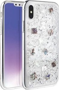 Uniq UNIQ etui Lumence Clear iPhone Xs Max srebrny/Perivvinkle silver 1