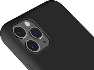 Alogy Etui silikonowe Alogy slim case do Apple iPhone 11 Pro Max czarne uniwersalny 2