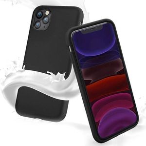 Alogy Etui silikonowe Alogy slim case do Apple iPhone 11 Pro Max czarne uniwersalny 6