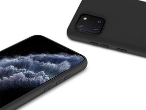 Alogy Etui silikonowe Alogy slim case do Samsung Galaxy Note 10 Lite czarne uniwersalny 4