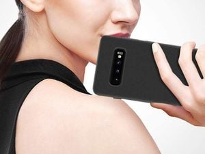 Alogy Etui silikonowe Alogy slim case do Samsung Galaxy S10 czarne uniwersalny 6