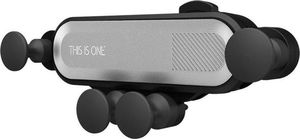 Alogy Uchwyt samochodowy grawitacyjny do kratki Alogy Air Vent Szary uniwersalny 3