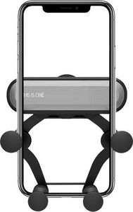 Alogy Uchwyt samochodowy grawitacyjny do kratki Alogy Air Vent Szary uniwersalny 4