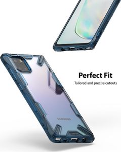 Alogy Etui na telefon Ringke Fusion X do Samsung Galaxy Note 10 Lite Space Blue uniwersalny 3