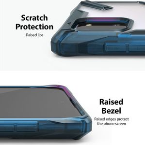 Alogy Etui na telefon Ringke Fusion X do Samsung Galaxy Note 10 Lite Space Blue uniwersalny 5