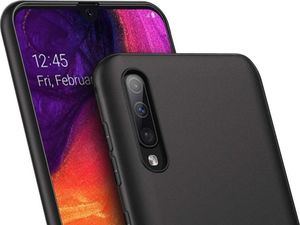 Alogy Etui na telefon silikonowe Alogy do Samsung Galaxy A30S/A50/A50S czarne uniwersalny 3