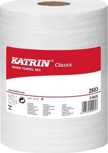Staples KATRIN Ręcznik CLASSIC M2 w roli biały 2-warstwy 205mmx90m 1