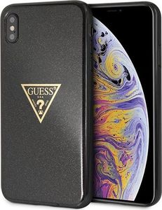 Guess GUESS HARD CASE GLITTER TRIANGLE GUHCI65SGTLBK IPHONE XS MAX CZARNY standard 1