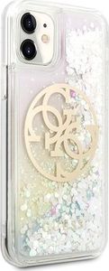 Guess GUESS HARD CASE CIRCLE LOGO LIQUID GLITTER GUHCN61LGIRGP IPHONE 11 standard 5