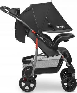 Wózek Lionelo Wózek spacerowy Emma Plus czarny (56445) 3