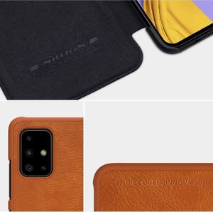 Nillkin Etui Nillkin QIN Samsung Galaxy A51 - Brown uniwersalny 4