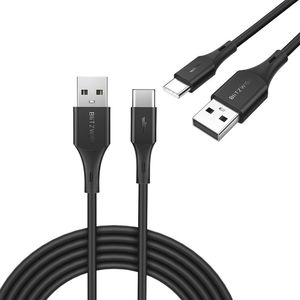 Kabel USB Blitzwolf Wtyczka prosta USB-A - 0.9 m Czarny 1
