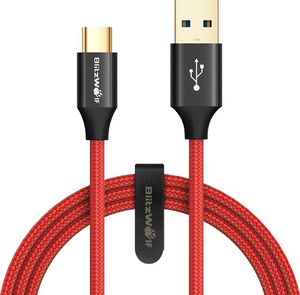 Kabel USB Blitzwolf BW-TC9 Kabel AmpCore USB-C 1m uniwersalny 1