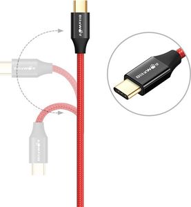 Kabel USB Blitzwolf BW-TC9 Kabel AmpCore USB-C 1m uniwersalny 3