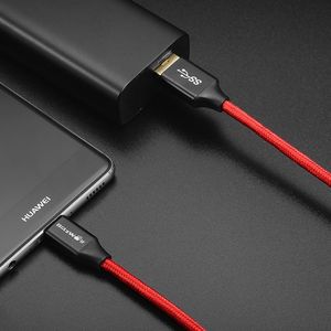 Kabel USB Blitzwolf BW-TC9 Kabel AmpCore USB-C 1m uniwersalny 4