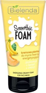 Bielenda Smoothie Care Kremowa Pianka do mycia twarzy energetyzująca - Banan i Melon 135g 1