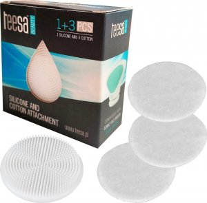 Teesa Sylikonowa i bawełniana nasadka do szczoteczki TSA0503 4