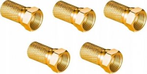 Libox Wtyk F 6,8mm złoty LB0104 LIBOX 2