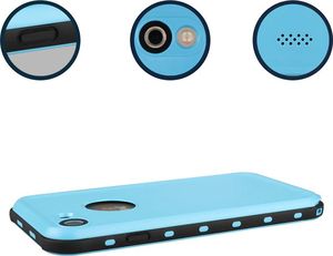 Etui Wodoodporne + pasek Apple iPhone 7/8 - Blue uniwersalny 2