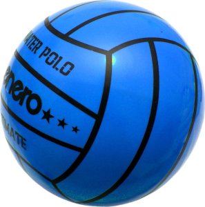 Enero Piłka gumowa Water Polo niebieska 2