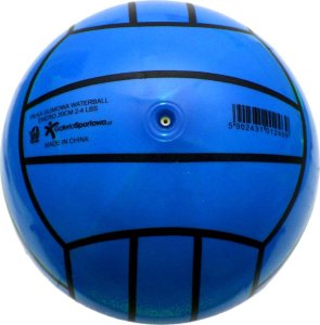 Enero Piłka gumowa Water Polo niebieska 3