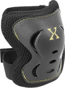 Nils Extreme Zestaw ochraniaczy czarno-żółty H320  r. L 4