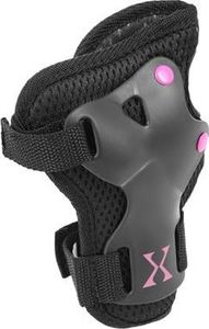 Nils Extreme Zestaw Ochraniaczy H320 Czarno-różowy r. XL  (16-60-124) 3