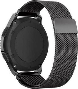 Pasek Milanese Galaxy Watch 46 mm - Black uniwersalny 1