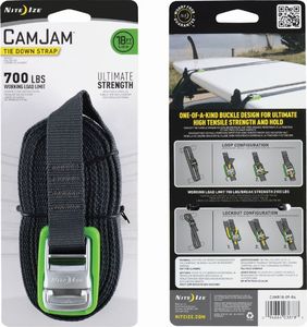 Nite Ize Nite Ize Pas mocujący z klamrą CamJam 5.48 m czarny 4