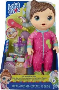 Hasbro Baby Alive Chorowitek lalka brunetka (E6942) 1
